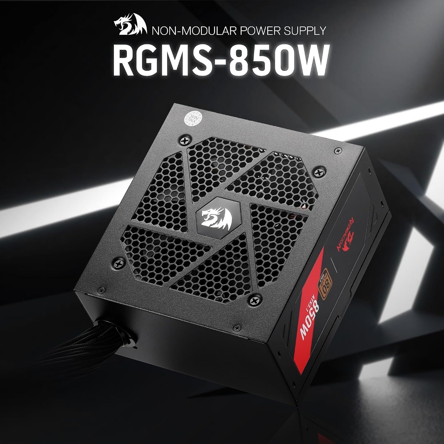 image:imageRedragon PSU017 80 Platinum 1000 Watt ATX 30 amp PCIe 50 Fully Modular Gaming Power Supply 80 Plus Certified 100 Japanese Capacitors amp Low Noise SmartECO Fan Fully Modular w12VHPWR CableATX 31 Gold BK NonModular