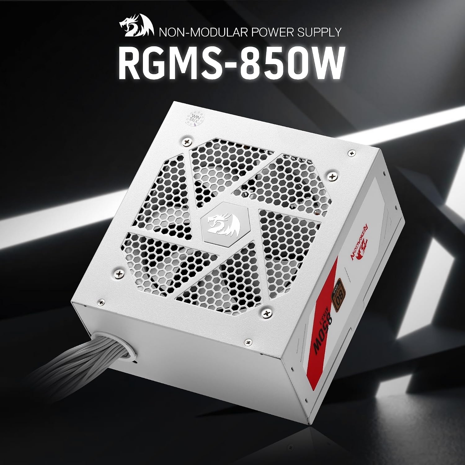 image:imageRedragon PSU017 80 Platinum 1000 Watt ATX 30 amp PCIe 50 Fully Modular Gaming Power Supply 80 Plus Certified 100 Japanese Capacitors amp Low Noise SmartECO Fan Fully Modular w12VHPWR CableATX 31 Gold WT NonModular