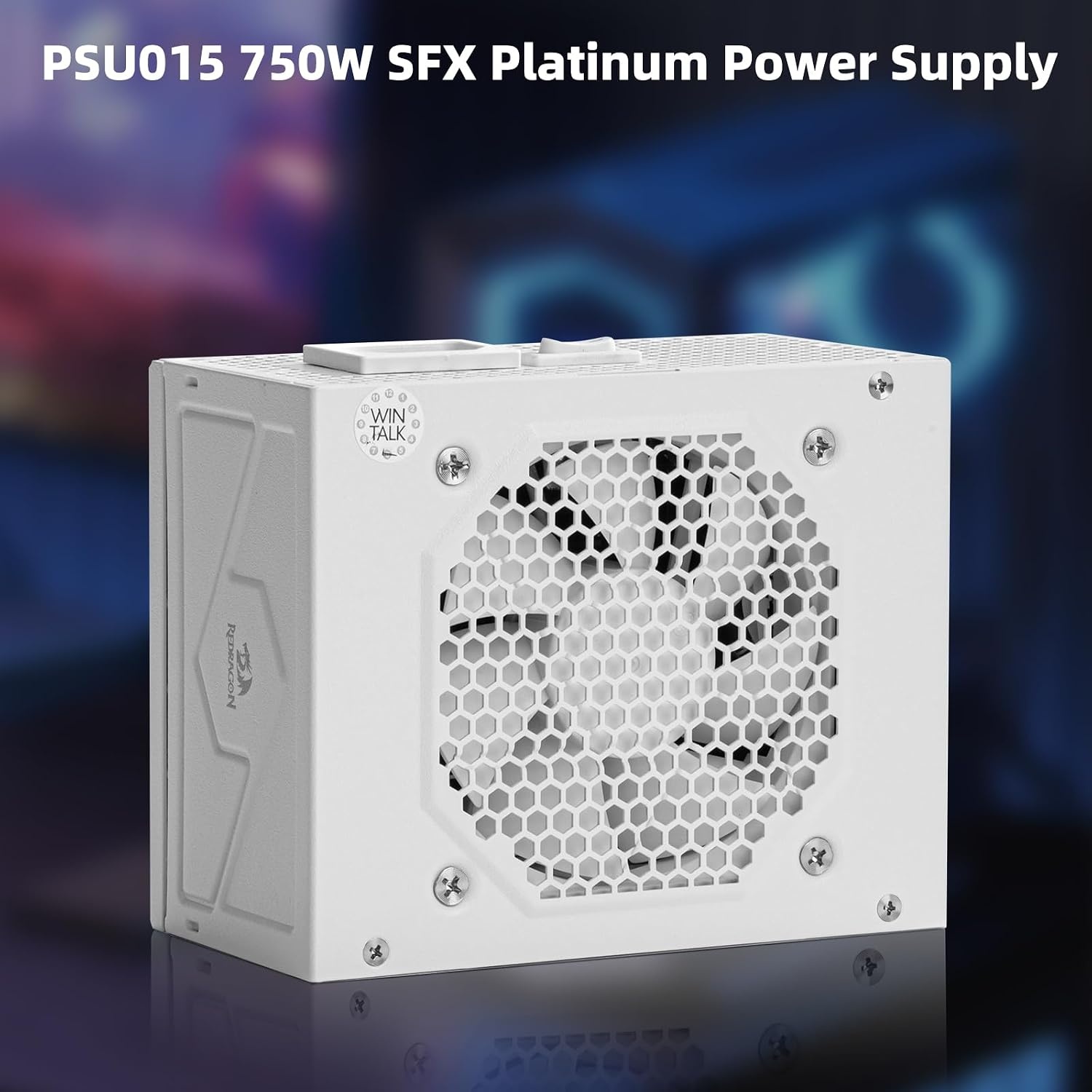 image:imageRedragon PSU017 80 Platinum 1000 Watt ATX 30 amp PCIe 50 Fully Modular Gaming Power Supply 80 Plus Certified 100 Japanese Capacitors amp Low Noise SmartECO Fan Fully Modular w12VHPWR CableSFX Platinum WT