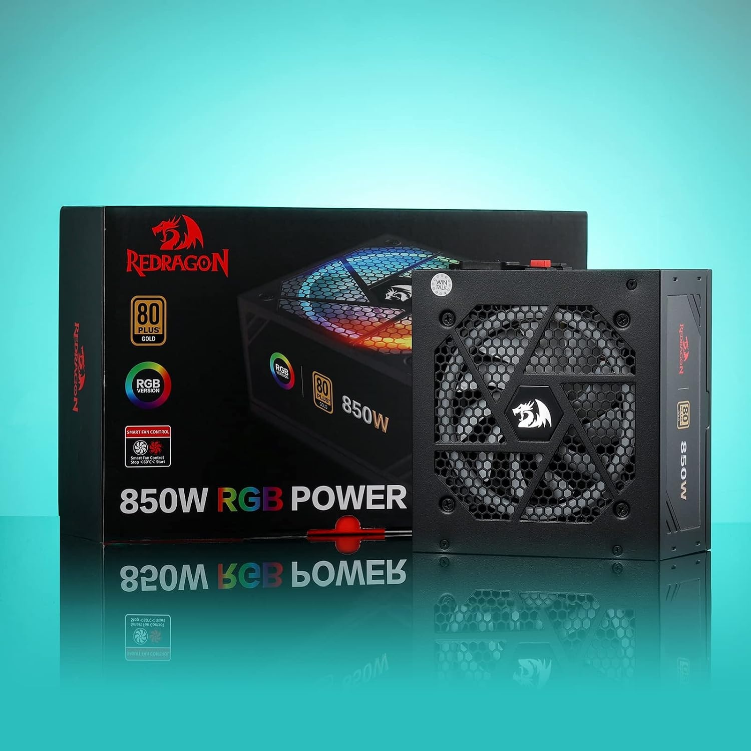 image:imageRedragon PSU017 80 Platinum 1000 Watt ATX 30 amp PCIe 50 Fully Modular Gaming Power Supply 80 Plus Certified 100 Japanese Capacitors amp Low Noise SmartECO Fan Fully Modular w12VHPWR CableATX 31 Gold BK RGB