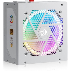 Redragon PSU017 80+ Platinum 1000 Watt ATX 3.0 & PCIe 5.0 Fully Modular Gaming Power Supply, 80 Plus Certified, 100% Japanese Capacitors & Low Noise Smart-ECO Fan, Fully Modular w/12VHPWR Cable(ATX 3.1 Gold WT RGB)