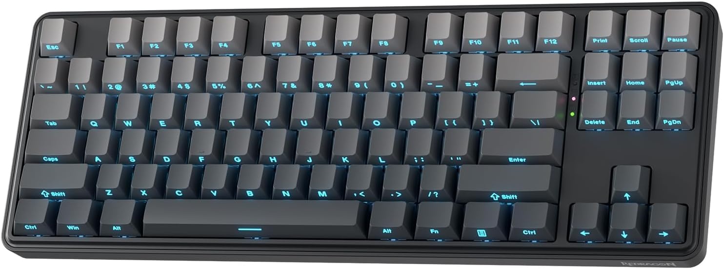 image:imageRedragon K707 PRO SE 80 Wireless Gasket RGB Gaming Keyboard 3Modes 87 Keys TKL Anime Mechanical Keyboard wHotSwap Socket DyeSub PBT Keycaps amp 5Layer Noise Dampening Custom Linear SwitchConcrete Jungle