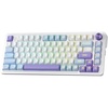 image:imageRedragon K673 PRO Wireless 81Key RGB Gasket Gaming Keyboard Scroll KnobMoonrise Violet