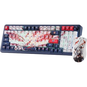 Redragon K686 PRO Wireless RGB Gasket Gaming Keyboard, Dye-Sub Anime Keycap(Eisa‘s Paradox (Anime Version))